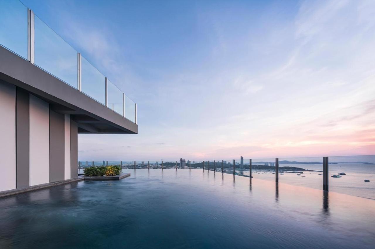 Great Location With Infinity Pool -Central Pattaya Apartment Exterior photo