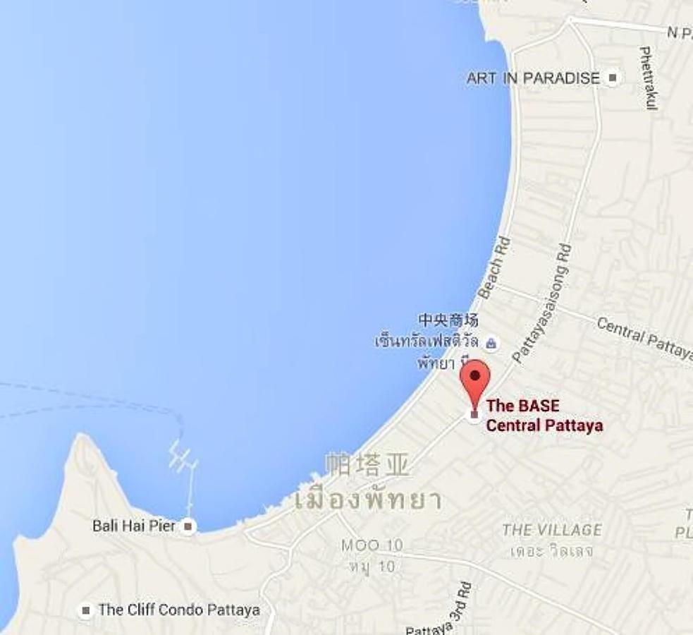 Great Location With Infinity Pool -Central Pattaya Apartment Exterior photo