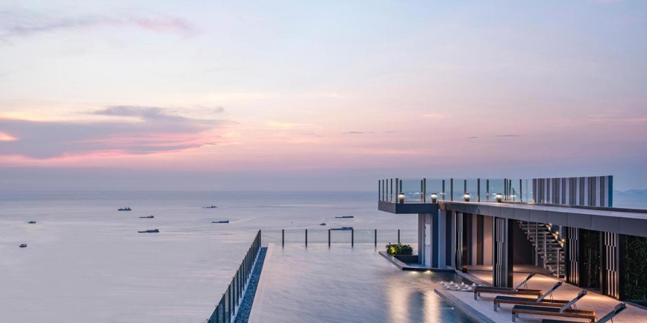Great Location With Infinity Pool -Central Pattaya Apartment Exterior photo